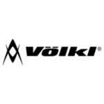 Zwart wit logo van Volkl ski's